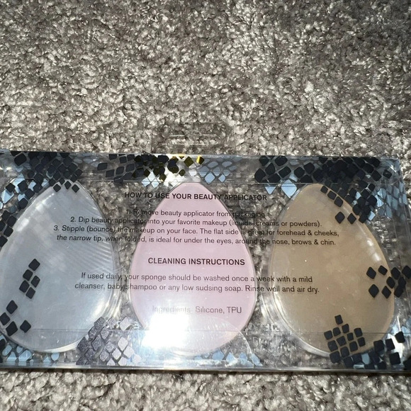 NIB 6 Silicone Beauty Sponges - Picture 5 of 6